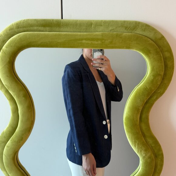 Brooks Brothers Navy Irish Linen Blazer - Picture 7 of 7